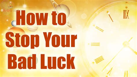 Protect Yourself from Bad Luck and Attract Good Luck with this Spell